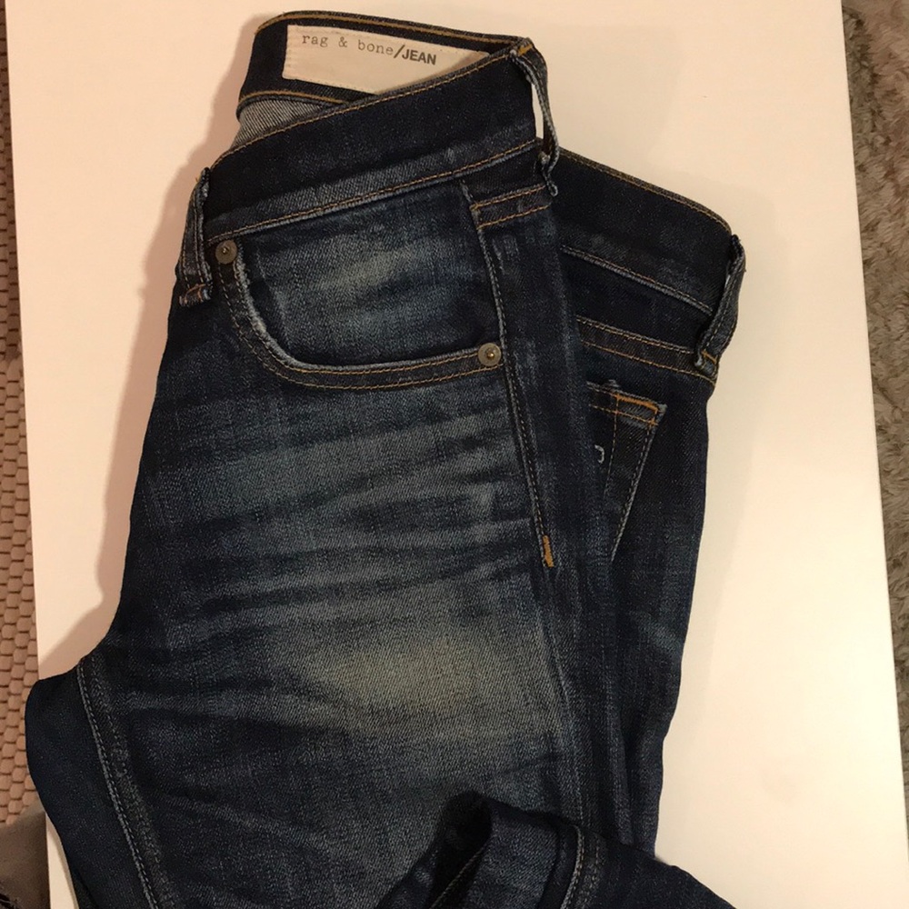 Rag and bone jean Dre boyfriend fit size 24